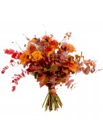 Bouquet haut, couleurs automne.