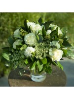 bouquet de fleurs blanches