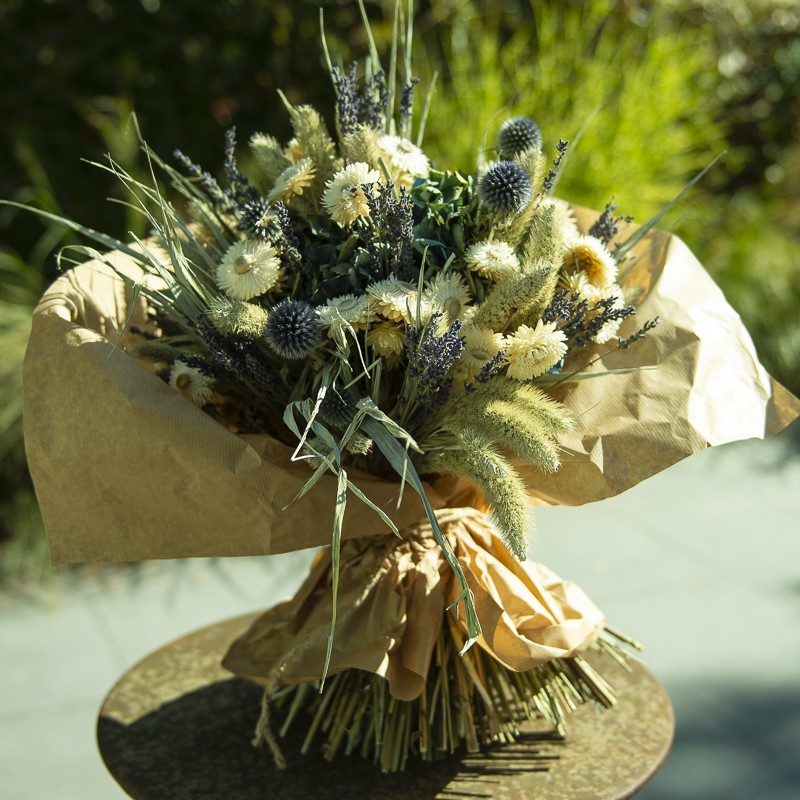 Bouquet fleurs séchées