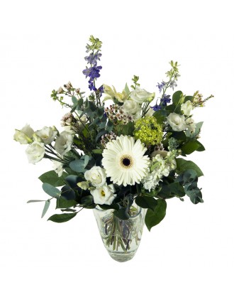 bouquet haut fleurs blanches