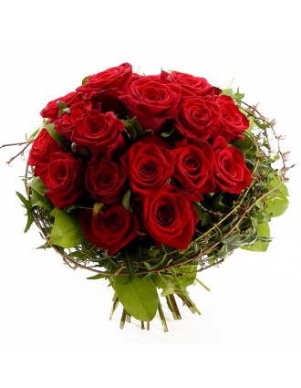 Bouquet de roses rouges