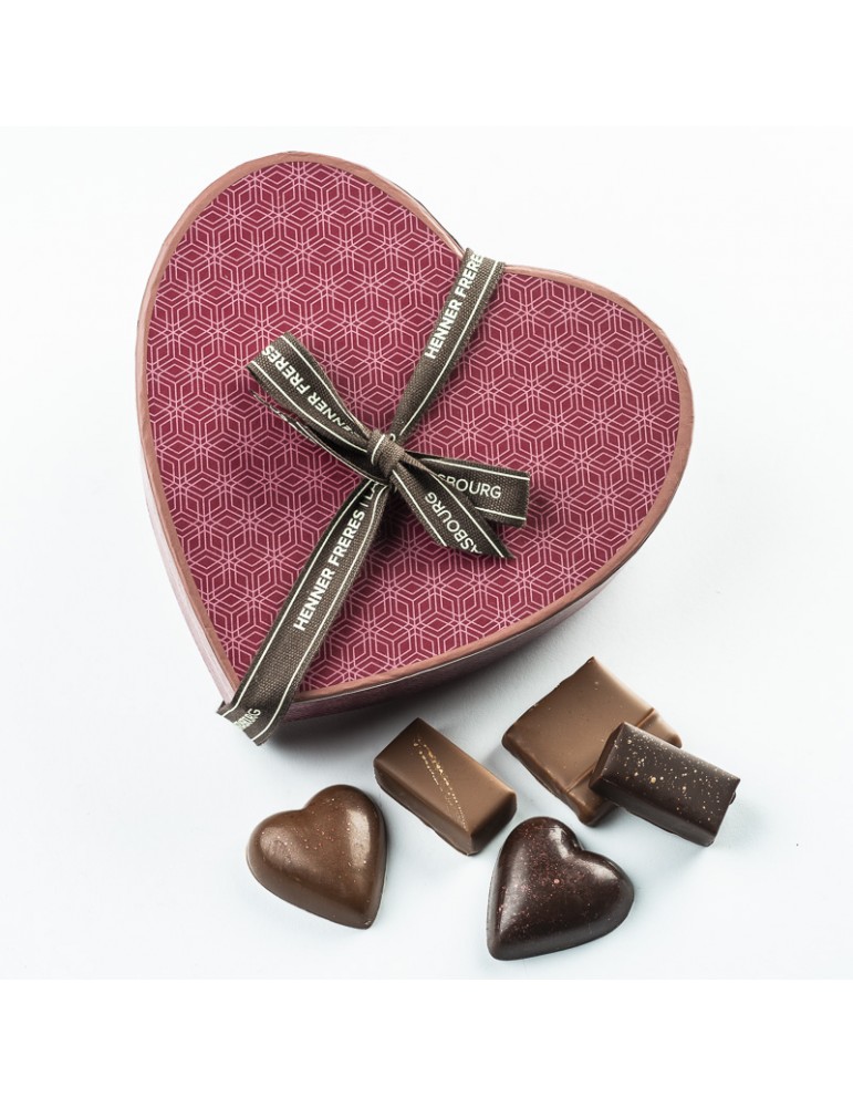 Boite Chocolats Cœur