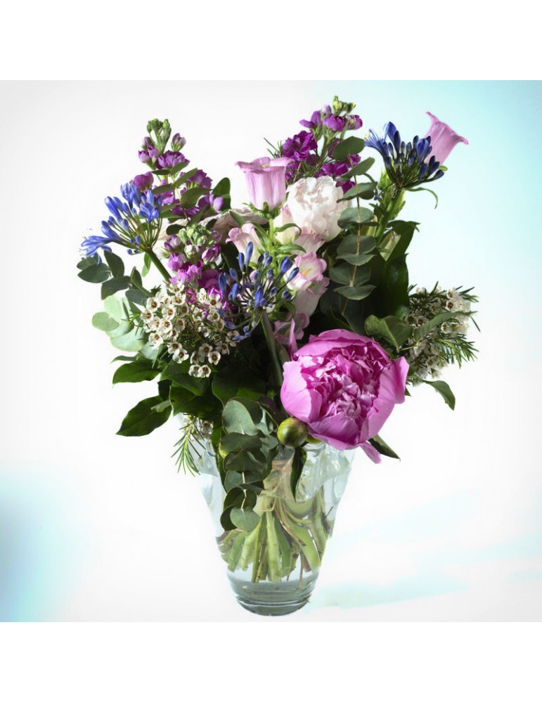Bouquet champêtre de fleurs fraîches